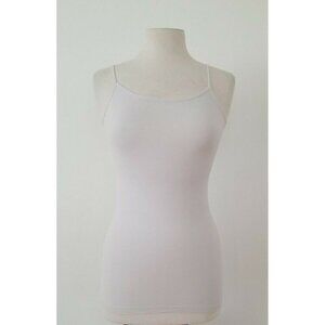 FinaModa White Women's Tank Top Spandex One Size Fits Most